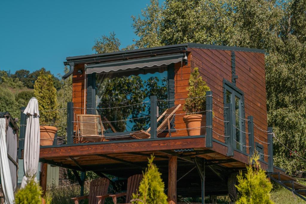 Slanted Louver Panels